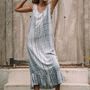 Apparel - Summer joyful long dress printed tie dye - MON ANGE LOUISE