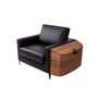 Armchairs - Saddlebags ı Leather Chair I Black - SOFTICATED