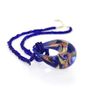 Jewelry - Blue Murano Glass Drop Necklace - LINEA ITALIA SRL