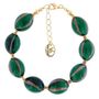 Jewelry - Blue Murano Glass Bracelet - LINEA ITALIA SRL