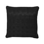 Comforters and pillows - Ohio black 42x42 cm decorative cushion - MADISON