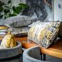 Comforters and pillows - Gorgia Grey 42 x 42 cm Decorative Cushion - MADISON