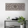 Decorative objects - Remo Grey Wall Medallion - MH LONDON