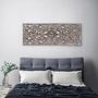 Decorative objects - Remo Grey Wall Medallion - MH LONDON
