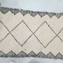 Design carpets - Beni Ouarain Berber Rug 1x0.60 m - MON SOUK FRANCE