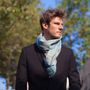 Scarves - IRAZU ORGANIC COTTON MEN'S SCARF - AV08 PARIS