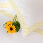 Bed linens - Complete set braid yellow - ALDÉLINDA HOME