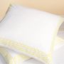 Bed linens - Complete set braid yellow - ALDÉLINDA HOME