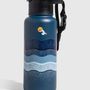 Outdoor decorative accessories - 32 Oz Insulated Travel Bottle - UNITED BY BLUE