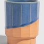 Outdoor decorative accessories - Stackable stoneware tumbler - UNITED BY BLUE