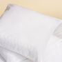 Bed linens - Pair of square pillowcases Tresse Blanche - ALDÉLINDA HOME