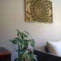 Autres décorations murales - Mandala en bois, décoration d'appartement - BHDECOR