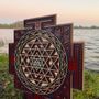 Other wall decoration - Sri Yantra Mandala, Sacred Geometry - BHDECOR