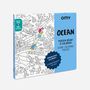 Stationery - COLORING POSTER - OCEAN - OMY