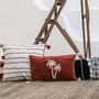 Fabric cushions -  Blanket cushion  - FEBRONIE