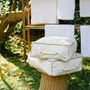 Bath towels - Bath sheet, towel and bath mat set - ALDÉLINDA HOME