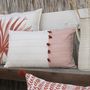Fabric cushions - Pinstripe cushion   - FEBRONIE