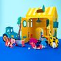 Gifts - TINY HOUSES - PRINCESS&DRAGONS / ANIMALS / COLOR IN - OMY