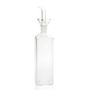 Kitchen utensils - Square glass oil dispenser 6x6x26.5 cm / 500 ml MS64323 - ANDREA HOUSE