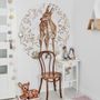 Children's decorative items - Deer In A Circle DEKORNIK Wallsticker - DEKORNIK