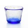 Verres - Set de verres à saké bleu - ISHIZUKA GLASS CO., LTD.