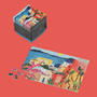Design objects - 150 pcs Penny Puzzle Santorini Sunset mini jigsaw puzzle illustrated micro jigsaw puzzle for adults - PENNY PUZZLE