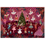 Other Christmas decorations - 150 pieces Penny Puzzle Christmas Ballet mini puzzle illustrated micro jigsaw puzzle for adults - PENNY PUZZLE