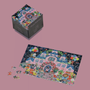 Design objects - 150 pcs Penny Puzzle Tea please mini jigsaw puzzle illustrated micro jigsaw puzzle for adults - PENNY PUZZLE
