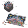 Design objects - 150 pcs Penny Puzzle Tea please mini jigsaw puzzle illustrated micro jigsaw puzzle for adults - PENNY PUZZLE