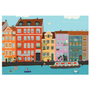 Gifts - 150 pieces Penny Puzzle Nyhavn Mini illustrated micro jigsaw puzzle for adults - PENNY PUZZLE