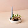 Ceramic - Orbital Step Ceramic Candleholders - AERY LIVING