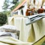 Table linen - Chambray Yuzu - Tablecloth and Napkin - ALEXANDRE TURPAULT