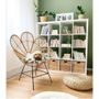 Chairs - POPPY- Flower-shaped rattan chair - L'ATELIER DES CREATEURS