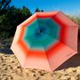 Objets design - Parasol de plage - Psyché rouge pastèque - Klaoos - KLAOOS