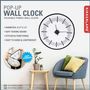 Clocks - POP UP WALL CLOCK - KIKKERLAND