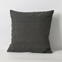 Fabric cushions - Kokoku-no-Asa Linen Cushion Cover 【Sumi】 - WESTY