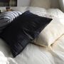 Fabric cushions - Kokoku-no-Asa Linen Cushion Cover 【Shigure】 - WESTY