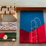 Tapis contemporains - Fabric Fabrik: TAPIT - STOOL RUGS - FRAMED WORKS - FABRIC FABRIK