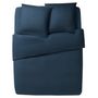 Bed linens - Grand Hotel Bleu Nuit - Cotton Satin Bed Set - ESSIX