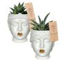 Decorative objects - Green plants in Queen Maxima pot - PLANTOPHILE