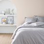 Bed linens - Coton Lavé Soft line Mastic - Duvet set - ESSIX