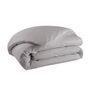 Bed linens - Percale de coton Royal line Argent - Duvet set - ESSIX