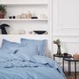 Bed linens - Percale de coton Royal line Bleu Olympe - Duvet set - ESSIX