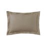 Bed linens - Percale de coton Royal line Taupe - Duvet set - ESSIX