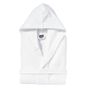 Other bath linens - White Hooded Bathrobe - ESSIX