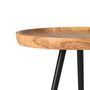 Night tables - Chevery Small Tri Pin Side Table - MH LONDON