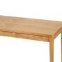 Other tables - Desk table in ash and pine wood 105x45x73 cm MU22012 - ANDREA HOUSE