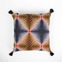 Fabric cushions - CUSHION WAX ETOILES POMPOMS - HÙMA HOME PARIS
