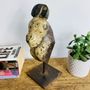 Sculptures, statuettes and miniatures - STATUES - Wooden decoration with Stand - CASA NATURA