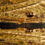Pièces uniques - DJAMANT Objet de décoration en or et en cristal - FLAVYART